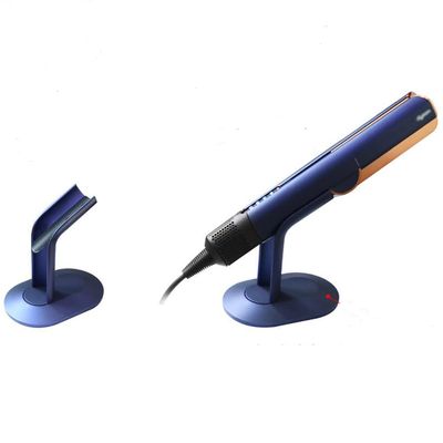 Coyktonty Desktop Stand for Dyson Airstrait HT01 Hair Straightener, Metal Display Support Bracket(Blue)
