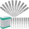 Prgislew Catheter Piercing 50Pcs - 16G Catheter Piercing Tool Ear Nose Piercing Hollow for Lip Tongue Belly Nipple Cartilage Ear Nose Piercing Kit Piercing Tools view 1