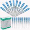 Prgislew Catheter Piercing 50Pcs - 22G Catheter Piercing Tool Ear Nose Piercing Hollow for Lip Tongue Belly Nipple Cartilage Ear Nose Piercing Kit Piercing Tools view 1