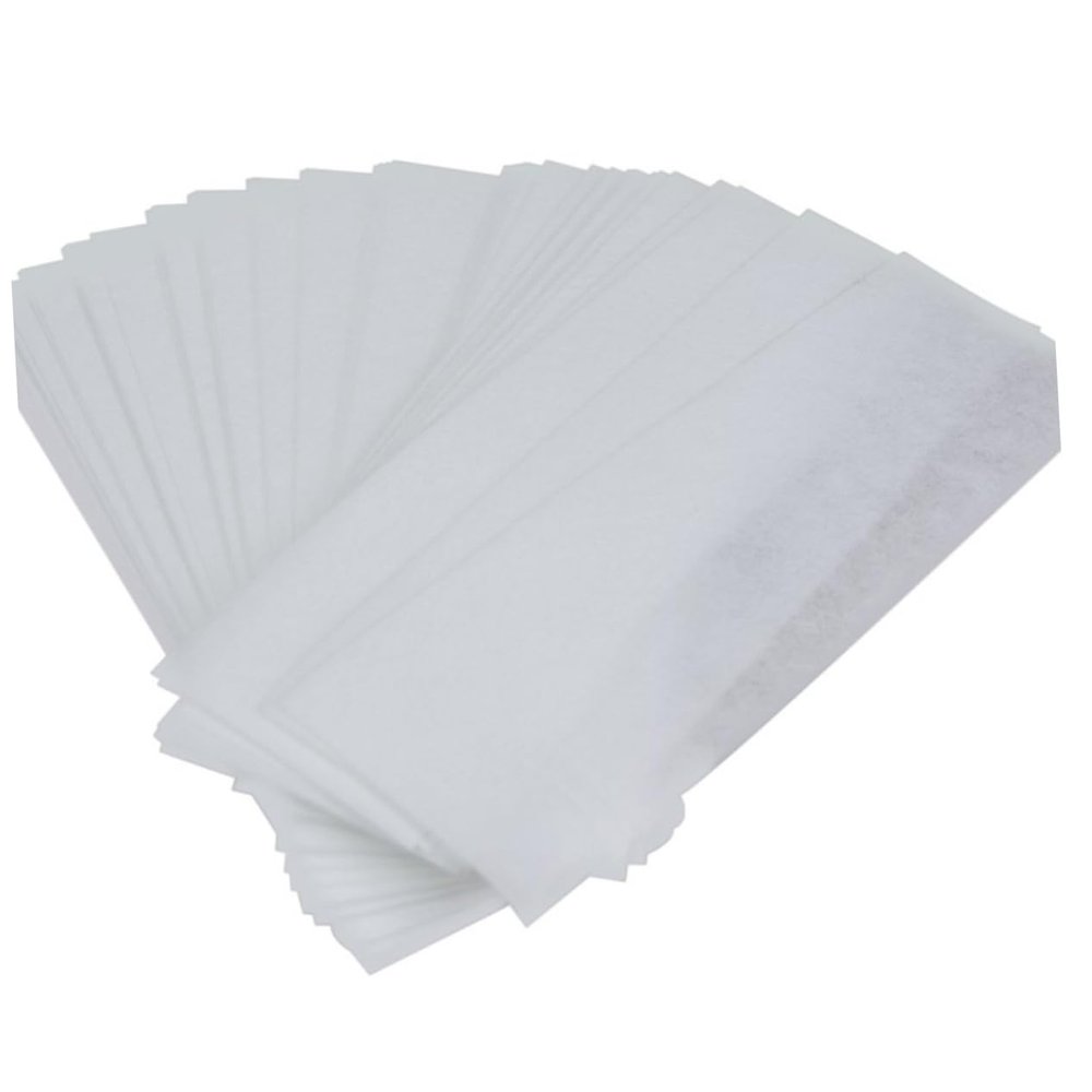 Didiseaon 2bag Facial Depilating Paper Strips Soft Flexible Nonwoven Epilator for Men Women Home Salon Use Ingrown Hair