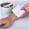 Didiseaon 2bag Facial Depilating Paper Strips Soft Flexible Nonwoven Epilator for Men Women Home Salon Use Ingrown Hair view 4