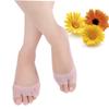 BESTYASH Open-toed Non-slip Sebs Socks for Women Breathable Moisture Control Casual Boat Socks Pink for All Shoe Types Anti-crack Design Reusable and Washable view 1