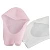 BESTYASH Open-toed Non-slip Sebs Socks for Women Breathable Moisture Control Casual Boat Socks Pink for All Shoe Types Anti-crack Design Reusable and Washable view 4