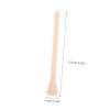 Didiseaon 100pcs Dual- Wooden Waxing Sticks Applicator for Face Eyebrow and Lip Hair Removal Tools for Body and Facial Care view 2