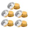 HONMEET Melting Wax Bowl Aluminum Foil 10pcs Reusable Soft Wax Pot for Hair Removal Beauty Care view 1