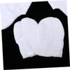 WOONEKY Paraffin Wax Gloves and Foot Covers Set Cotton Insulated Mitts for Heat Therapy Spa for Home Salon Use Moisturization and Comfort view 3