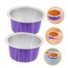 Beatifufu 8pcs Aluminum Foil Hair Wax Melt Bowl Easy Portable for Hair Removal Nonstick Wax Warmer Bowl view 2
