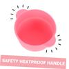 Beatifufu 3pcs Folding Silicone Bowl Hair Wax Warmer Pot for Body Hair Removal Home Beauty Care Random Color view 2