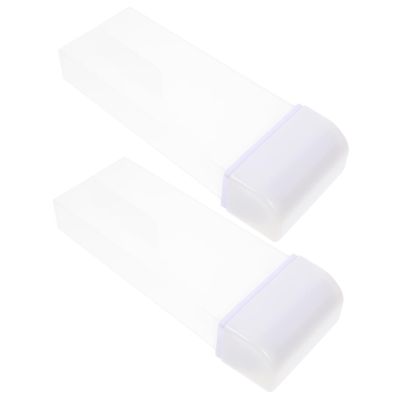 MERRYHAPY 2pcs Dehairing Wax Bottle for Home Salon Use Durable Storage Containers with Reliable Lid Design Accessories for Hair Removal Wax