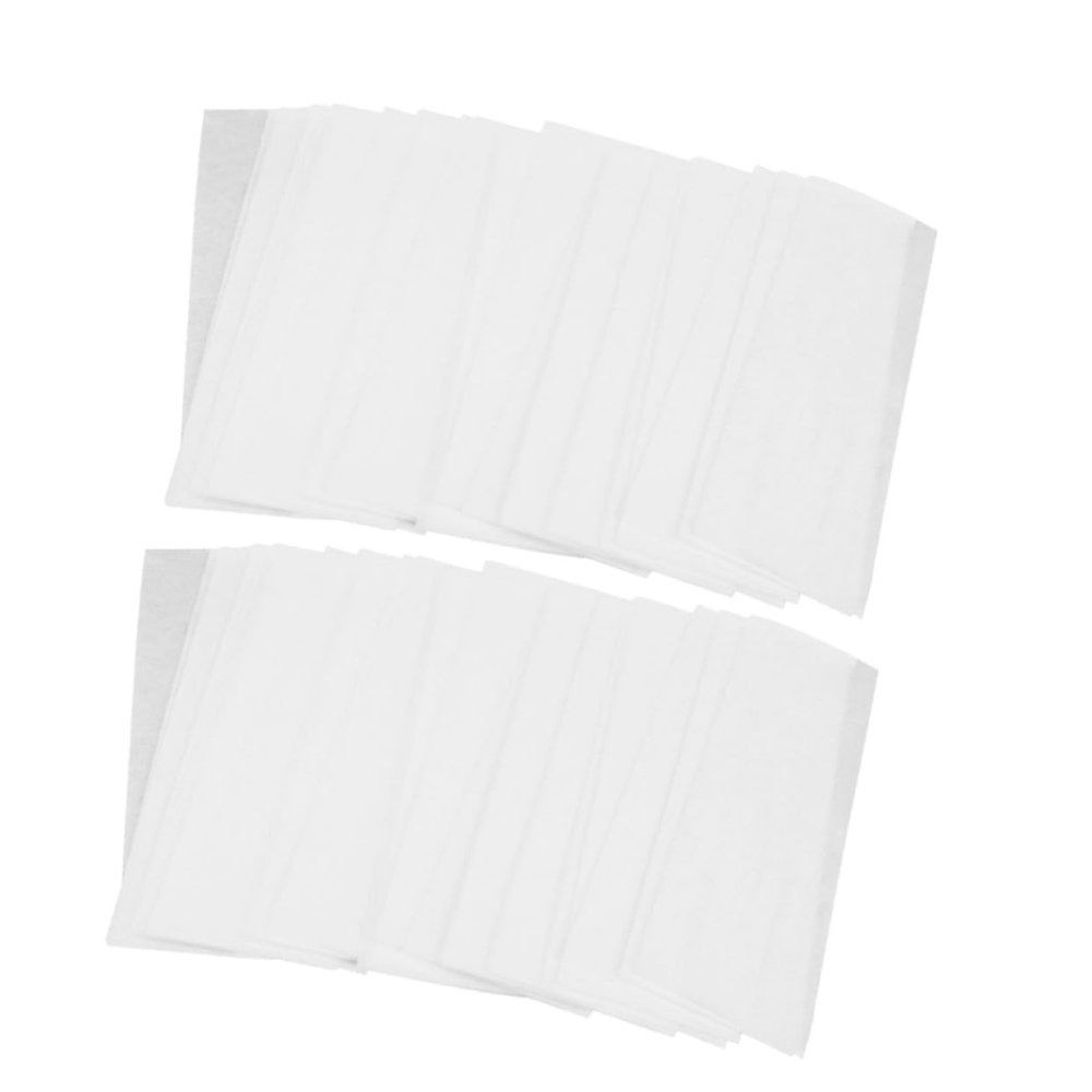 FOMIYES 2bag Thickened Nonwoven Hair Removal Wax Strips Depilatory Paper for Smooth Skin Flexible Strips for Body Hair Removal Suitable for Men Women Home Salon Use