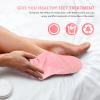 Ipetboom 3pairs Paraffin Wax Foot Pain Relief Cracked Heel Stick Foot Care Wraps Pedicure Socks view 2