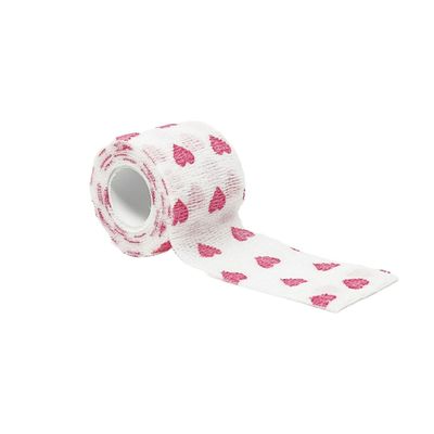 Cohesive Grip Wraps by Tle Beauty - Box of 12 - Hearts Print