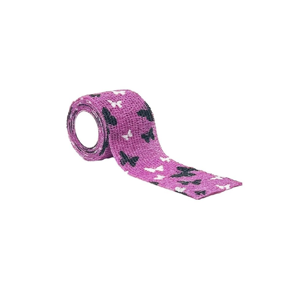 Tle Beauty Dream Grip Cohesive Wraps - Box of 12 - Butterflies Print