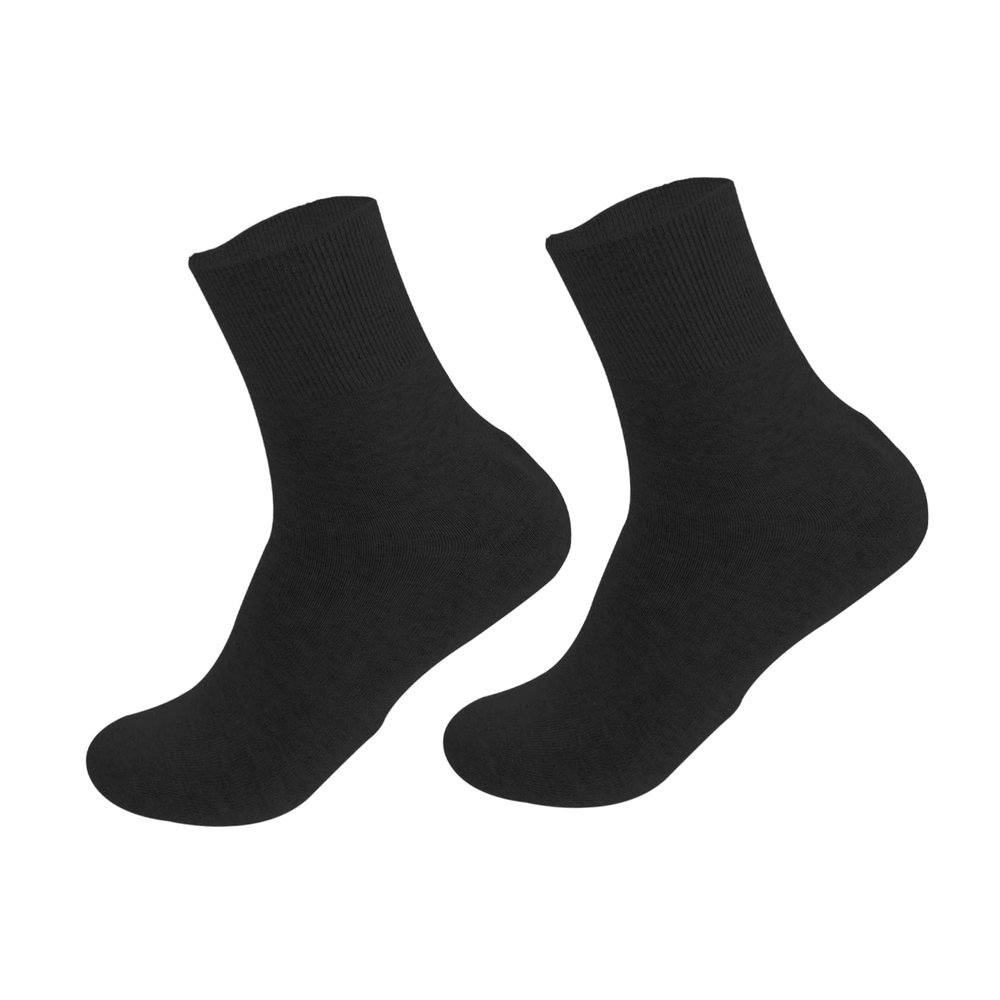 MERRYHAPY 2pcs Moisturizing Foot Socks for Men Cracked Heel Repair Socks Softening and Hydrating for Rough Skin Cotton Blend for Comfortable Feet Care Black