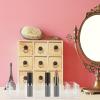Baluue 8grids Lipstick Storage Box Acrylic Makeup Organizer for Lipsticks and Brow Pencils Compact Cosmetics Display Case for Desktop Use Space-saving Design for Easy Access view 2