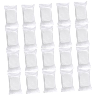 SKISUNO Pack Makeup Pads Compressed Face Cleansing Pads Multipurpose Skincare Safe for Face Eye Lip Makeup Removal