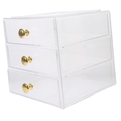 ABOOFAN Organizers Storage Case Desktop Sundry Holders Box Multi-use Storage Cosmetic Organizer Jewelry Sturdy Space-Saving