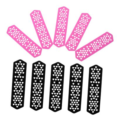 SOESFOUFU Stainless Hairdressing Plate Set Heatproof Perm Plates for Barbers Salon Tool Random Color