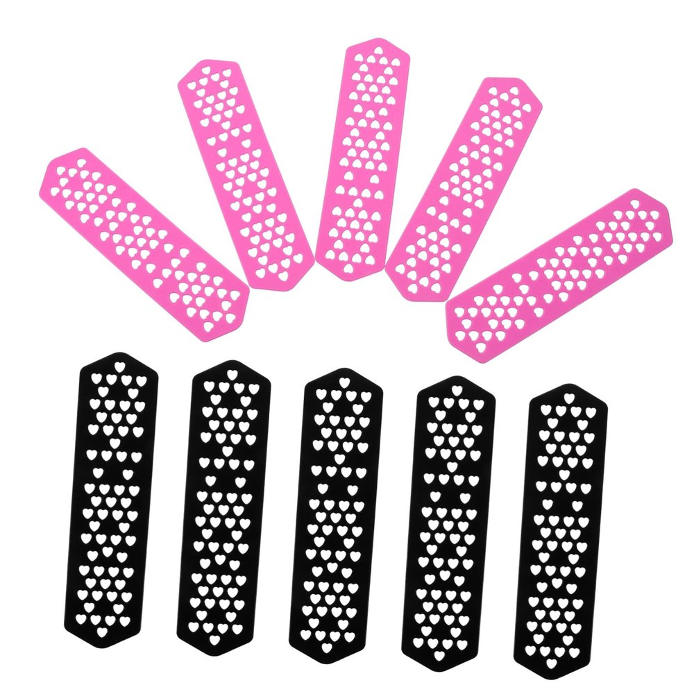 SOESFOUFU Stainless Hairdressing Plate Set Heatproof Perm Plates for Barbers Salon Tool Random Color