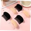 Baluue 6pcs Hair Shaper Sponge Tools for Women Black White Hair Styling Accessories for Easy Updos Portable Design for Weddings Events view 4