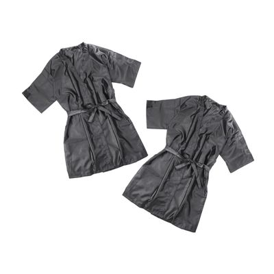 ANDRESLAD 2pcs Womens Spa Robe Robe for Women Pockets Hairdressing Salon Spa Wrap Gowns