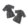 ANDRESLAD 2pcs Womens Spa Robe Robe for Women Pockets Hairdressing Salon Spa Wrap Gowns view 1