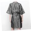 ANDRESLAD 2pcs Womens Spa Robe Robe for Women Pockets Hairdressing Salon Spa Wrap Gowns view 3