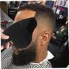 PAMINGONO 4pcs Hairline Enhancing Card Beard Template for Men Hairline Design Tool Plastic Material view 4