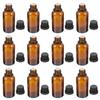 HONMEET Coffee Glass Perfume Containers with Lid and Plug 12pcs view 3
