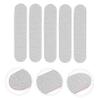 BIUDECO 100pcs Nail File Kit Grit Fingernail File Strip Double-Sided Sanding Board for Nails Buffering Tool for Travel Home Use view 2