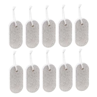 OHPHCALL 20pcs Volcanic Stone Foot Rubbing Stones Dead Skin Remover Lightweight Exfoliating for Soft Feet for Home Pedicure