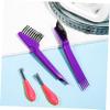 SOESFOUFU 4pcs Comb Cleaning Brush Styling Comb Cleaner Multifunctional Hair Brush Cleaning Tool Rake Detangler for Home Salon view 2
