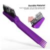 SOESFOUFU 4pcs Comb Cleaning Brush Styling Comb Cleaner Multifunctional Hair Brush Cleaning Tool Rake Detangler for Home Salon view 3