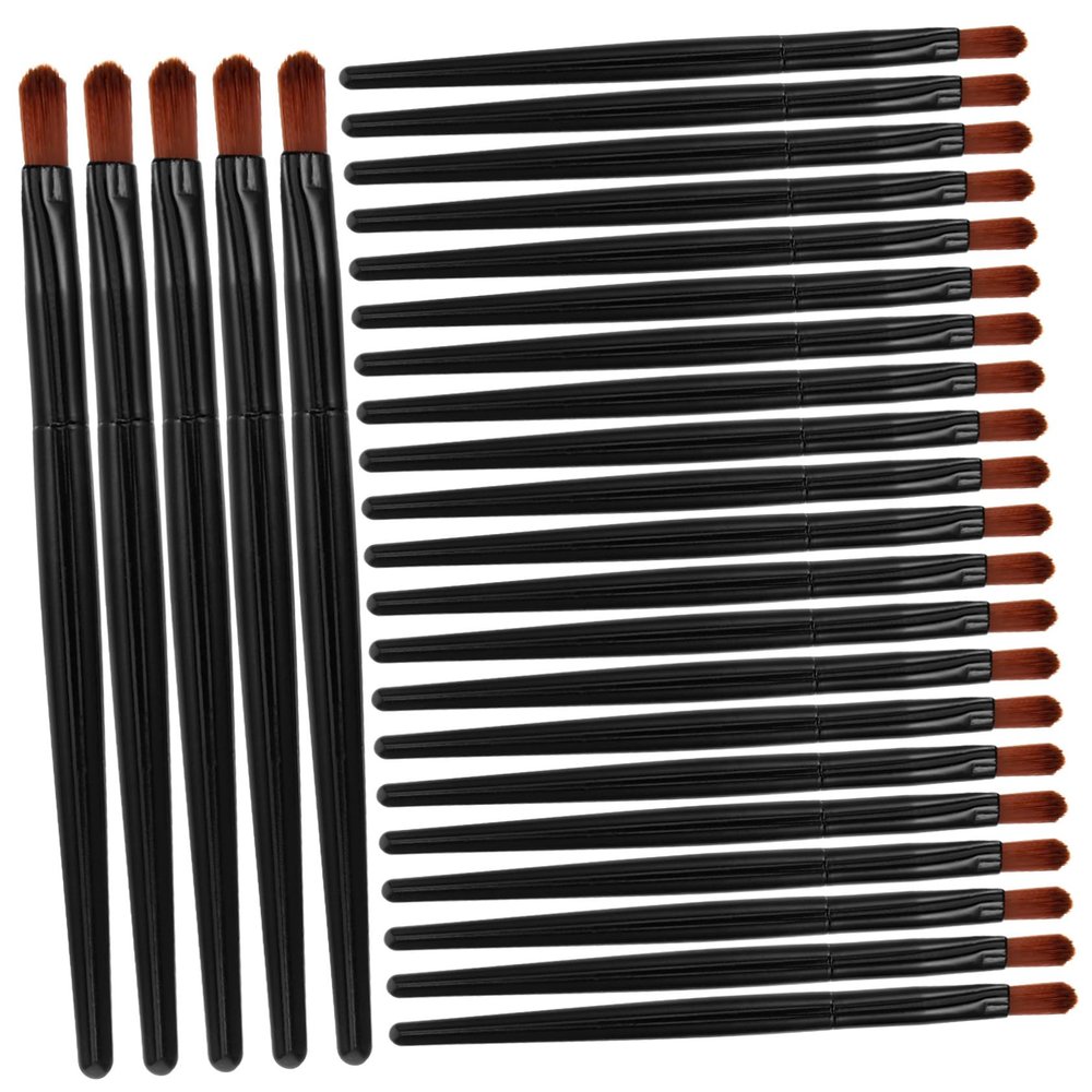 OHPHCALL 100pcs Disposable Makeup Applicator Lip Brush Lipstick Gloss Applicator Multi-purpose Makeup Tool Portable Gentle Skin