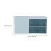 ABOOFAN Desktop Makeup Holder Storage Bin Cosmetics Storage Box Office Organizer view 3