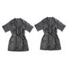 JEWEDECO 2pcs Hairdressing Gowns for Men Elegant Spa Robes Design for Salons Gyms and Home Use Beauty Attire view 1