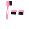 IWOWHERO Double-headed Eyebrow Brush Makeup Brush for Hair Edge Comb for Women Girls Portable Eyebrow Comb Head Replacement view 1