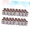 WOONEKY 100pcs Nail Sanding Bands Professional Grinding Head Polisher Sanding Sleeve for Manicure Pedicure Coarse Fine Grit for Natural Artificial Nails view 4