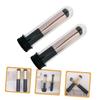 Baluue 2pcs Silicone Lip Brush Versatile Lip Balm and Lipstick Applicator with Round Head for Precise Application Soft Touch Design for Comfortable Use Includes Case for Easy Storage and view 2
