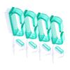 SOESFOUFU 8pcs Nail Cleaning Brushes Durable Nail Scrubbers for Fingernail Care and Dust Removal Compact and Lightweight Design for Easy Portability Green view 1