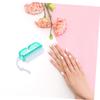 SOESFOUFU 8pcs Nail Cleaning Brushes Durable Nail Scrubbers for Fingernail Care and Dust Removal Compact and Lightweight Design for Easy Portability Green view 3