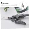 MERRYHAPY 4pcs Round Head Nose Hair Scissors for Men Women Precision Eyebrow Beard Trimmers Durable Stainless Steel with Smooth Edges for Safe Grooming view 4