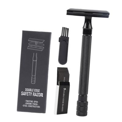 VINTORKY Razor for Men Classic Old Type Safety Shaver Mustache Trimmer Beard Trimmer Manual Beard Shaving Tool