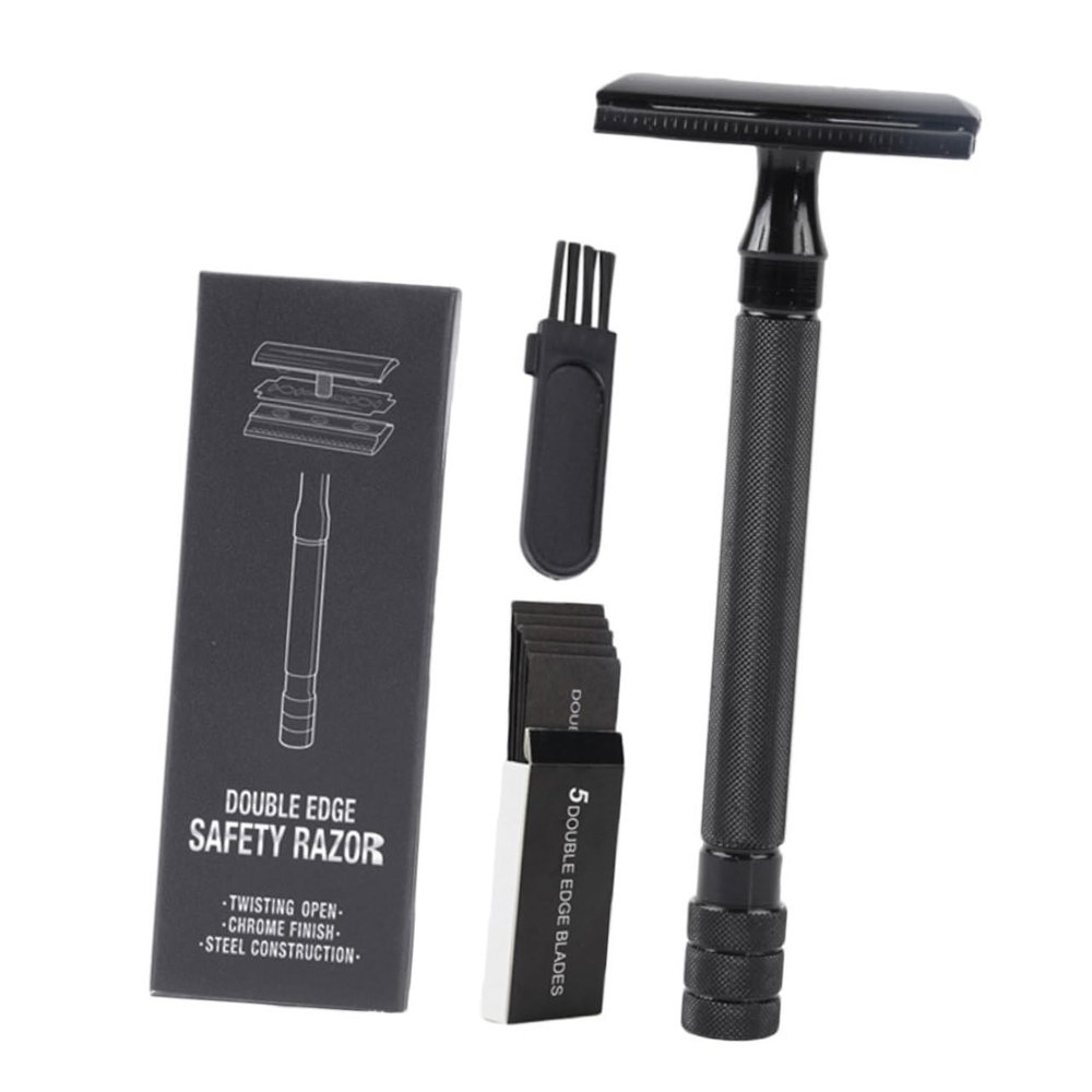VINTORKY Razor for Men Classic Old Type Safety Shaver Mustache Trimmer Beard Trimmer Manual Beard Shaving Tool