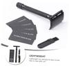 SOESFOUFU 1set Old Style Manual Shaver Double Razor for Body Hair Grooming Portable Safety Razor with Non-skid Grip Compact Travel Design with Storage Box Professional Salon-style Shaving Tool view 3