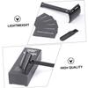 SOESFOUFU 1set Old Style Manual Shaver Double Razor for Body Hair Grooming Portable Safety Razor with Non-skid Grip Compact Travel Design with Storage Box Professional Salon-style Shaving Tool view 4