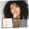 Baluue 4pcs Facial Scrub Pads Exfoliating Loofah Pads for Women Facial Exfoliator view 3