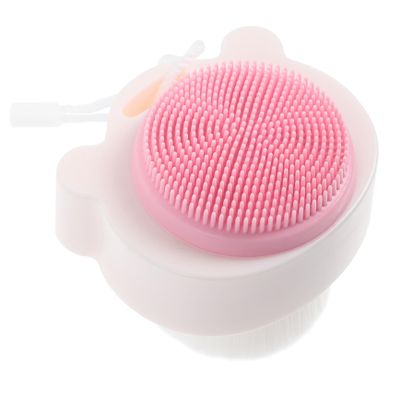 HONMEET Facial Scrubbers Exfoliating Brush Face Scrubber for Men Gentle Cleansing Exfoliator Face Brush Multifunctional Silicone