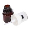 3Pcs 40ml Brown Empty Pump Bottle for Essential Oil and Nail Oil view 1