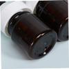 3Pcs 40ml Brown Empty Pump Bottle for Essential Oil and Nail Oil view 3